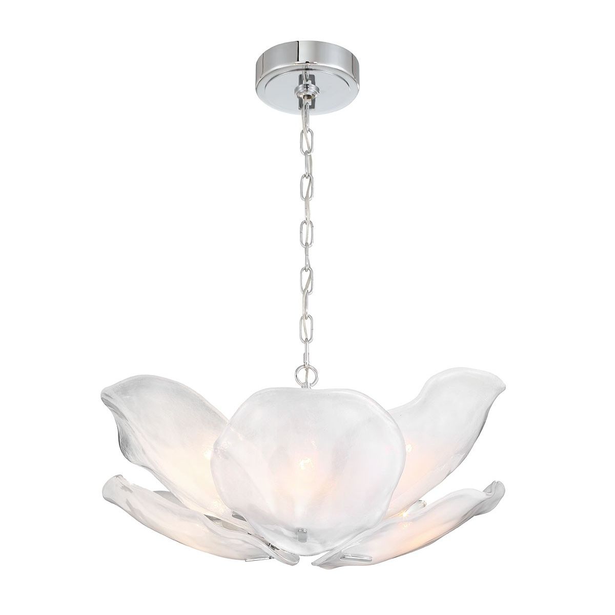 Lib & Co. Canada - 12205-01 - Six Light Flushmount / Pendant - Corato - Chrome