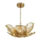 Lib & Co. Canada - 12205-037 - Six Light Flushmount / Pendant - Corato - Brushed Brass
