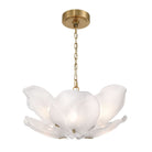 Lib & Co. Canada - 12205-039 - Six Light Flushmount / Pendant - Corato - Brushed Brass