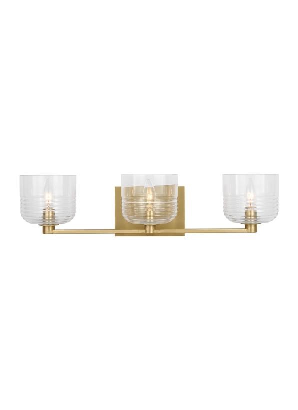 Visual Comfort Studio Canada - DJV1113SB - Three Light Vanity - Lochdale - Satin Brass