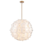 Arabela Lighting - 85121-24 - 24 Light Pendant - Tallulah - Lacquered Gold