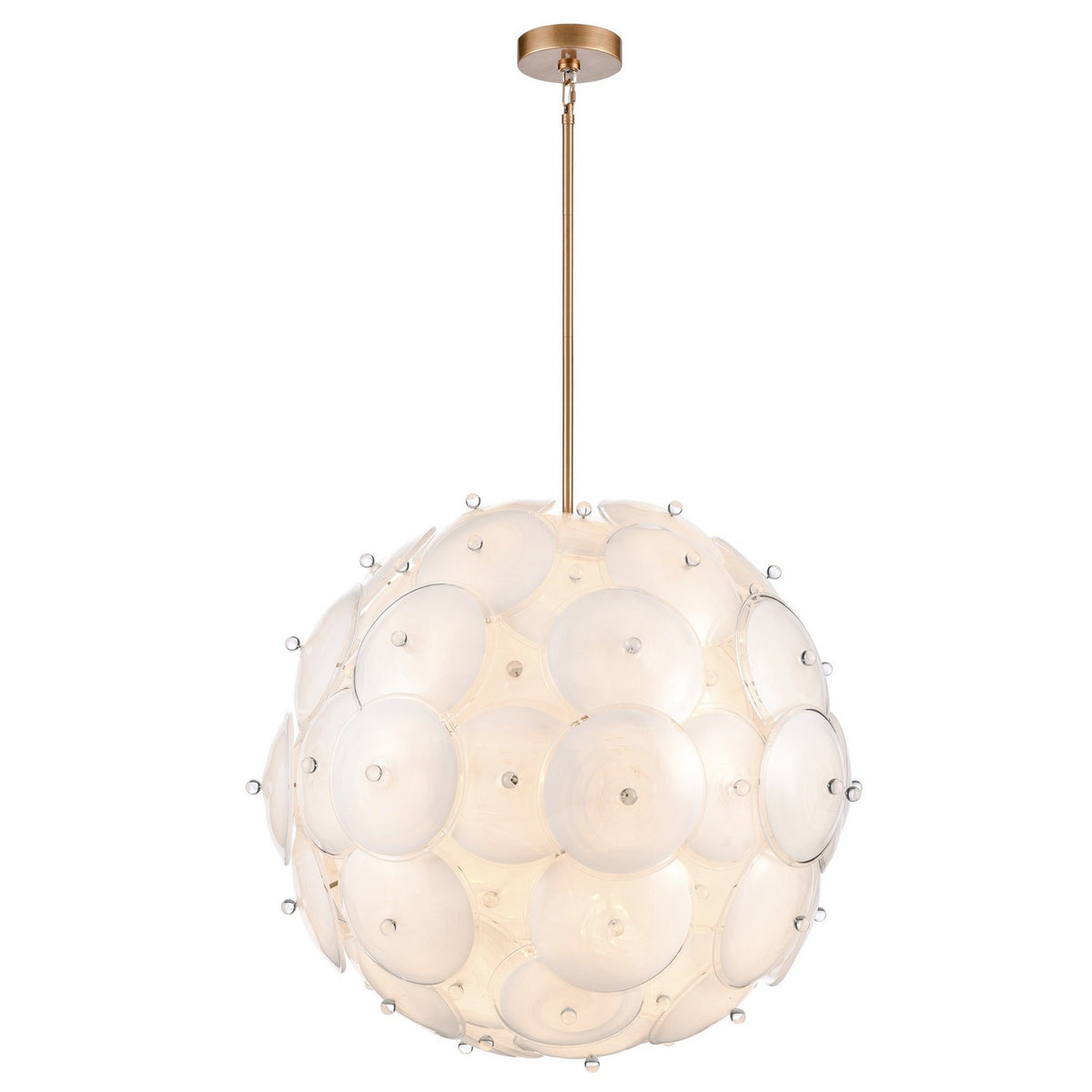 Arabela Lighting - 85121-24 - 24 Light Pendant - Tallulah - Lacquered Gold