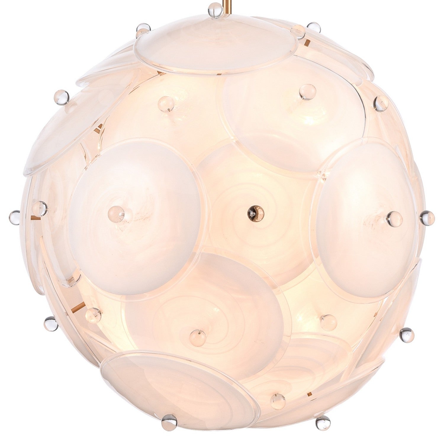 Arabela Lighting - 85122-12 - 12 Light Pendant - Tallulah - Lacquered Gold