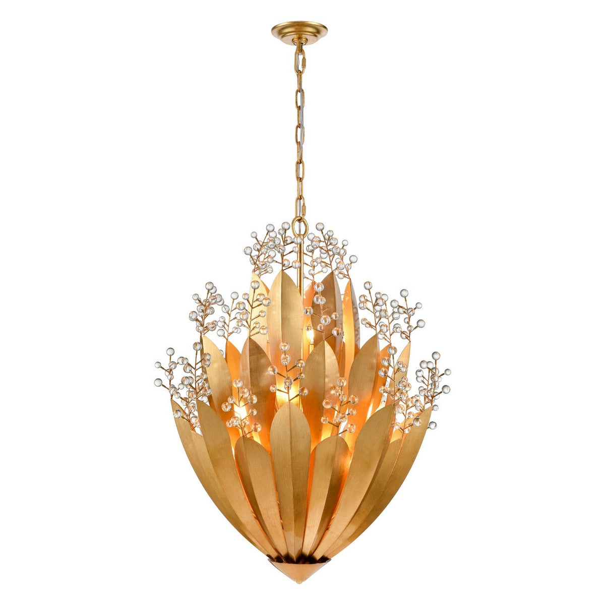 Arabela Lighting - 85133-16 - 16 Light Chandelier - Callista - Antique Gold Leaf