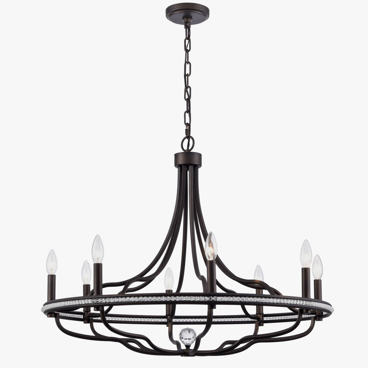 Arabela Lighting - 85152-8 - Eight Light Chandelier - Tuscan - Dark Bronze