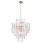 Arabela Lighting - 85162-13 - 13 Light Chandelier - Fire and Ice - Lacquered Gold
