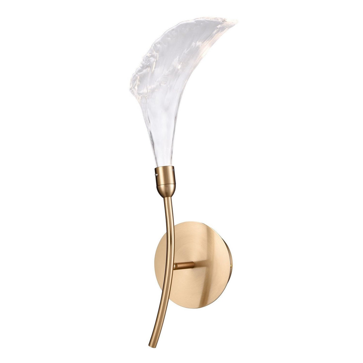 Arabela Lighting - 85194-1 - LED Wall Sconce - Calla - Natural Brass
