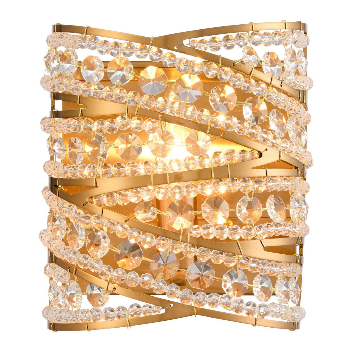 Arabela Lighting - 85238-1 - One Light Wall Sconce - Anastasia - Lacquered Gold