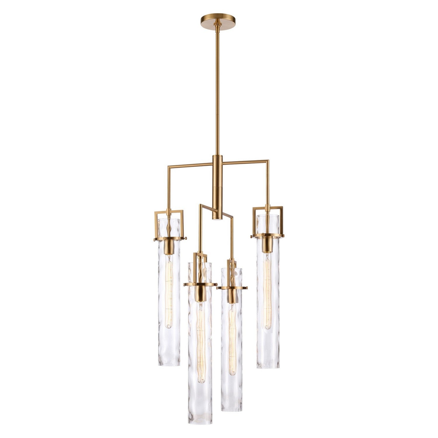 Arabela Lighting - 85241-4 - Four Light Chandelier - Jayden - Lacquered Gold