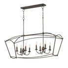 Éclairage Maxim Plumette Linéaire 12169CHB Suspension en bronze châtaigne