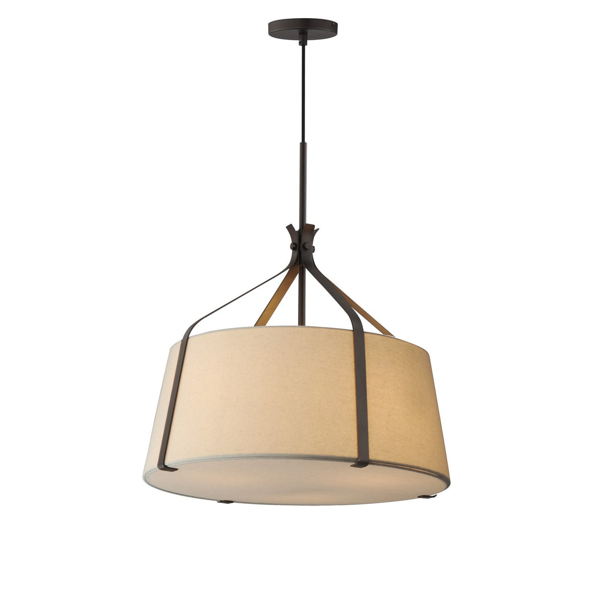 Maxim - 16182OMDBZ - Three Light Pendant - Bandera - Dark Bronze