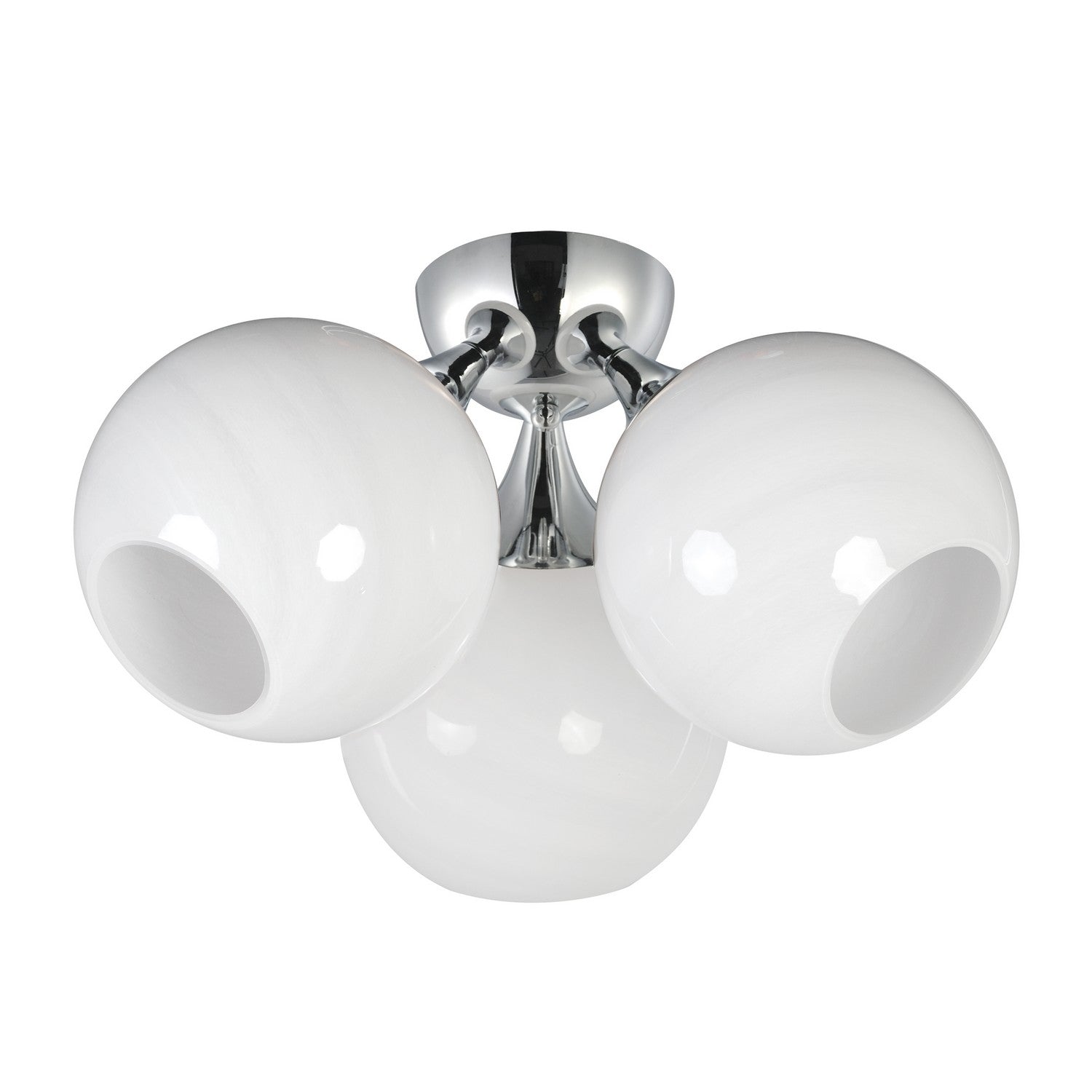 Maxim Lighting 21225MRPC Neve Semi Plafonnier en chrome poli