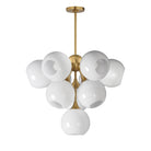 Éclairage Maxim 21228MRNAB Neve Suspension en naturel Laiton vieilli