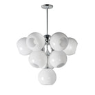 Éclairage Maxim 21228MRPC Neve Suspension en chrome poli