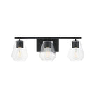 Meuble-lavabo géode Maxim Lighting 21333CLBK noir