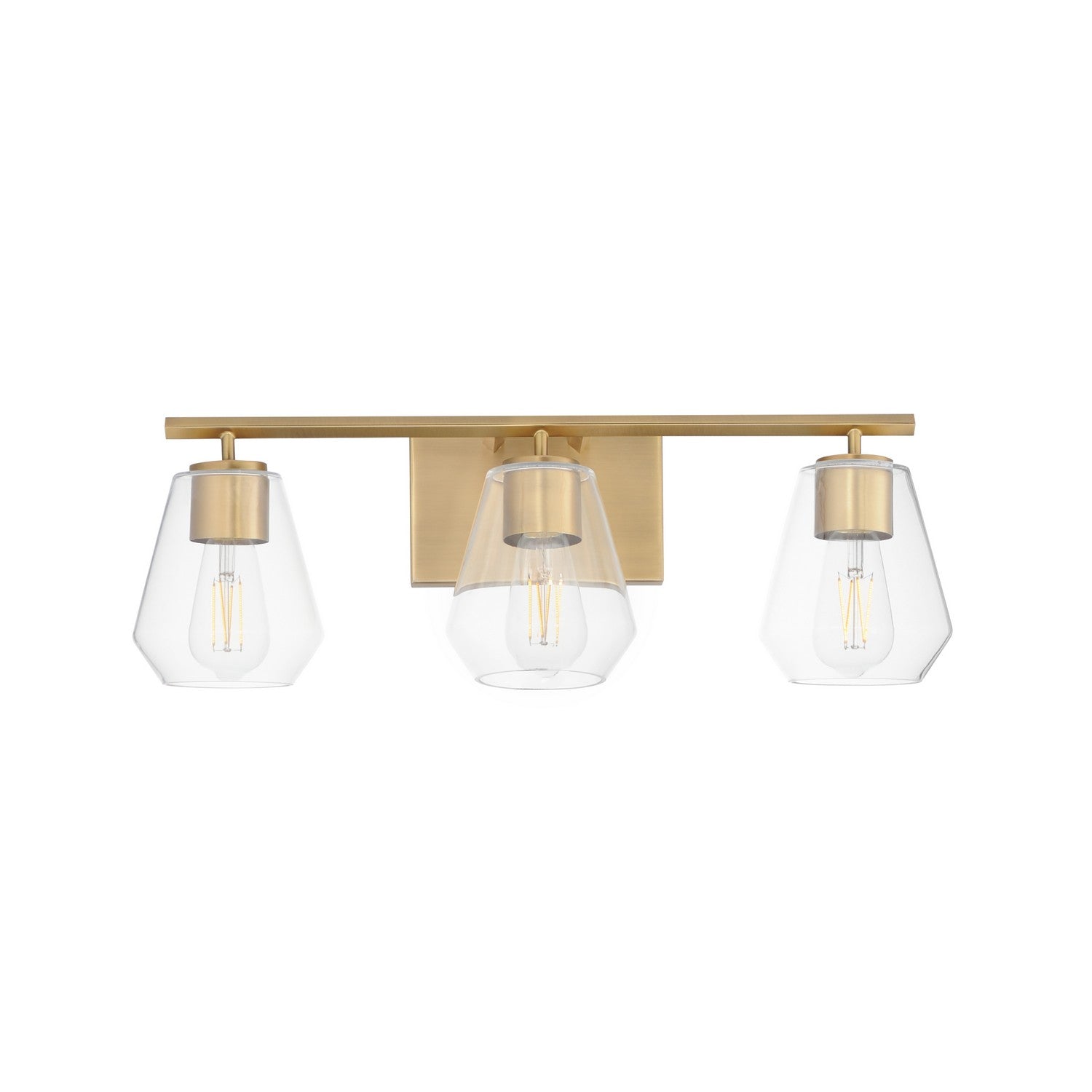 Meuble-lavabo géode Maxim Lighting 21333CLNAB couleur naturelle Laiton vieilli