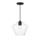 Éclairage Maxim 21337CLBK Géode Suspension en noir