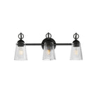 Maxim Lighting 21393CLBK Jackson Hole Bath Vanity in Black