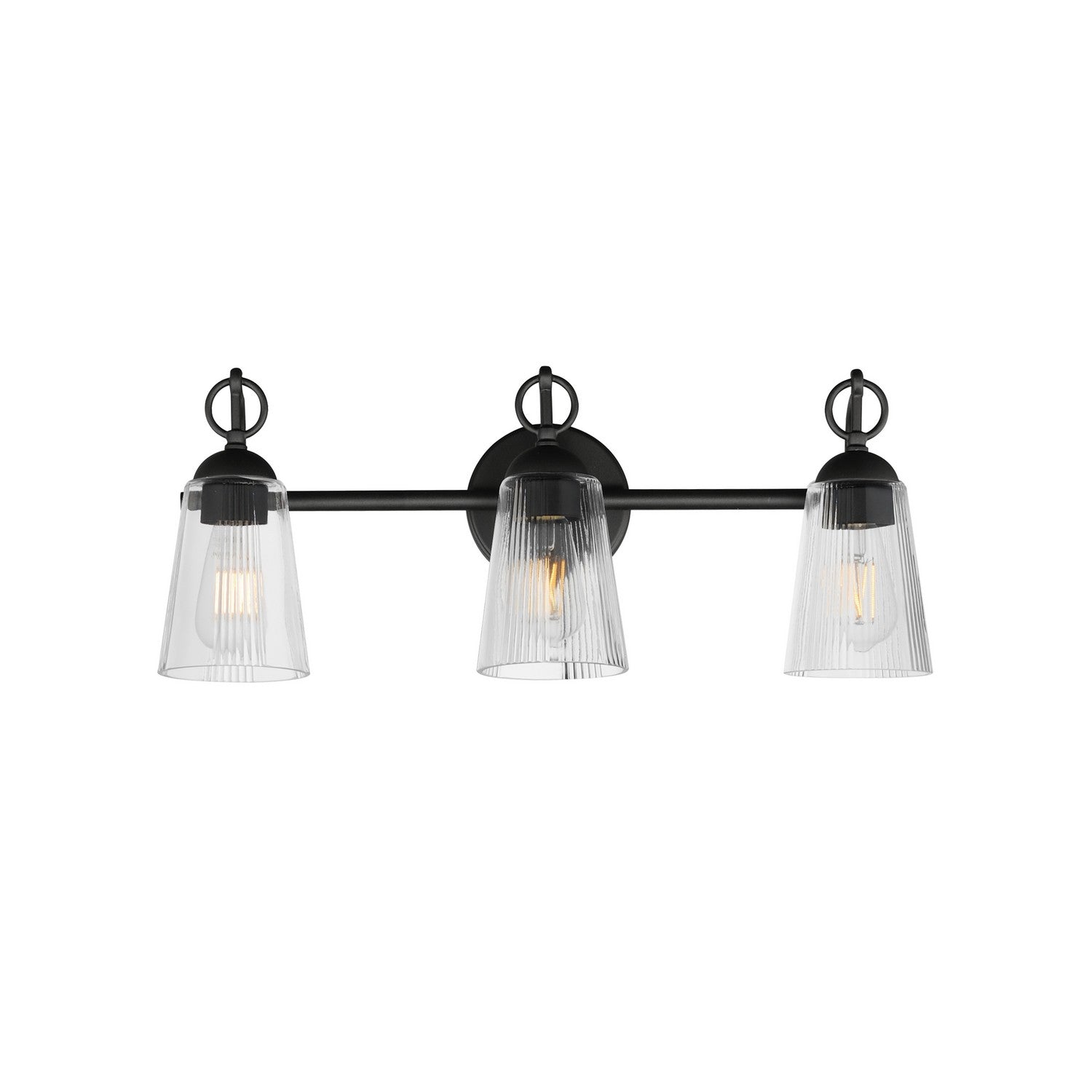 Maxim Lighting 21393CLBK Jackson Hole Bath Vanity in Black