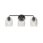 Éclairage Maxim 21413CRKB Miel Meuble-lavabo de salle de bain en bronze du Kentucky