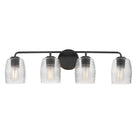 Éclairage Maxim 21414CRKB Miel Meuble-lavabo de salle de bain en bronze du Kentucky