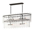 Maxim Lighting 21838AGDBZ Warren Linear Pendant in Dark Bronze