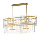 Maxim Lighting 21838AGGL Warren Linear Pendant in Gold Leaf