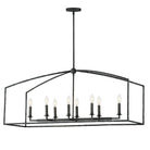 Éclairage Maxim 21848BS Martel Linéaire Suspension chez le forgeron