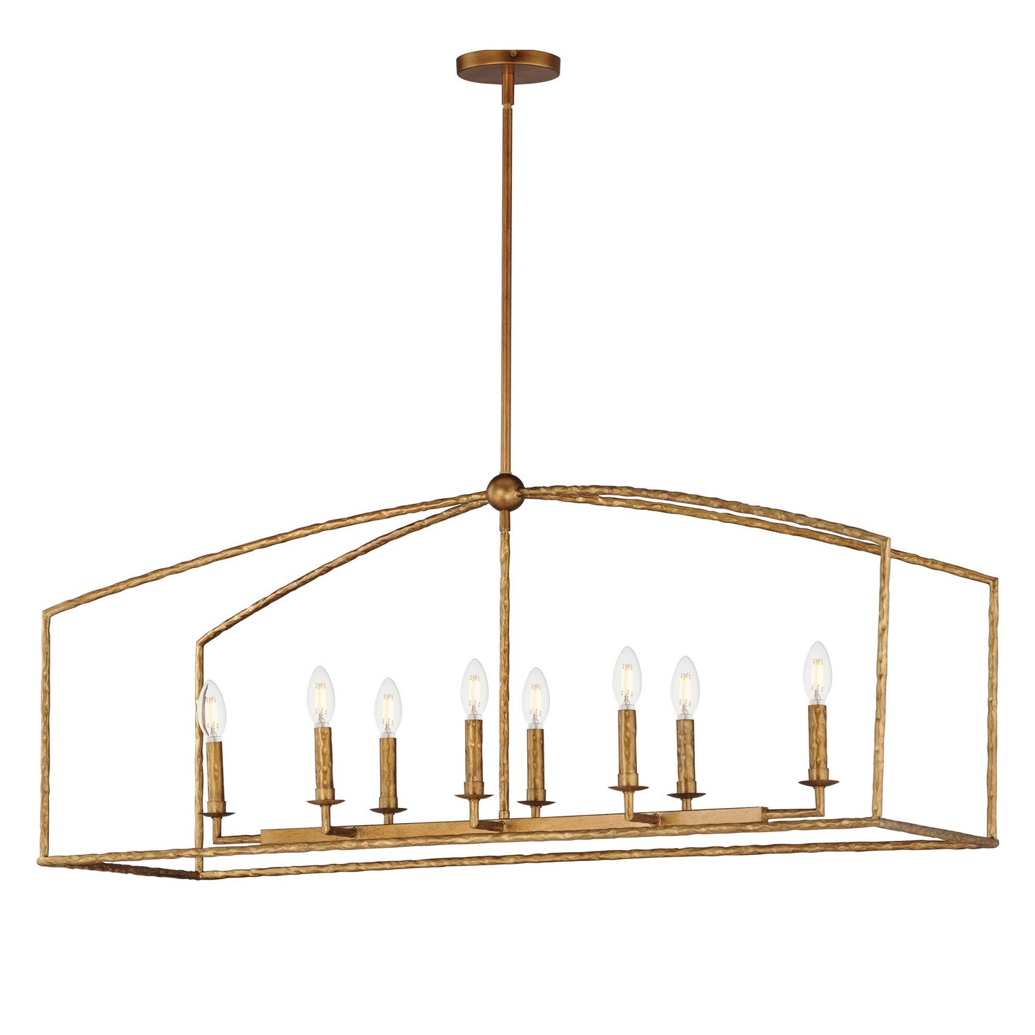 Maxim Lighting 21848EG Martel Linear Pendant in Etruscan Gold