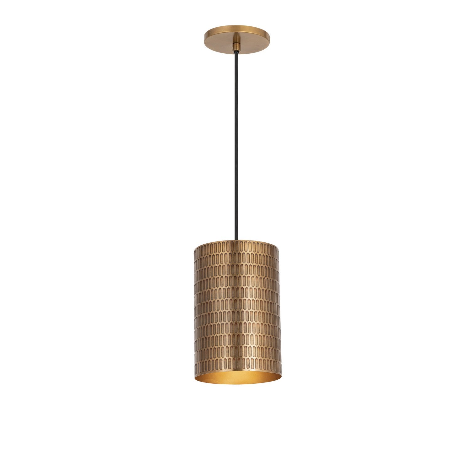 Maxim Lighting 29121WBR Shaka Mini Pendant in Weathered Brass