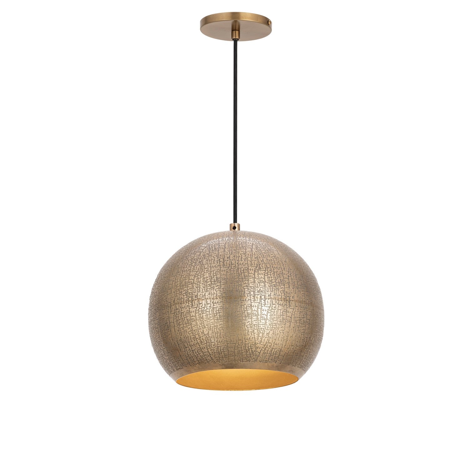 Maxim Lighting 29131WBR Aurelia Mini Pendant in Weathered Brass