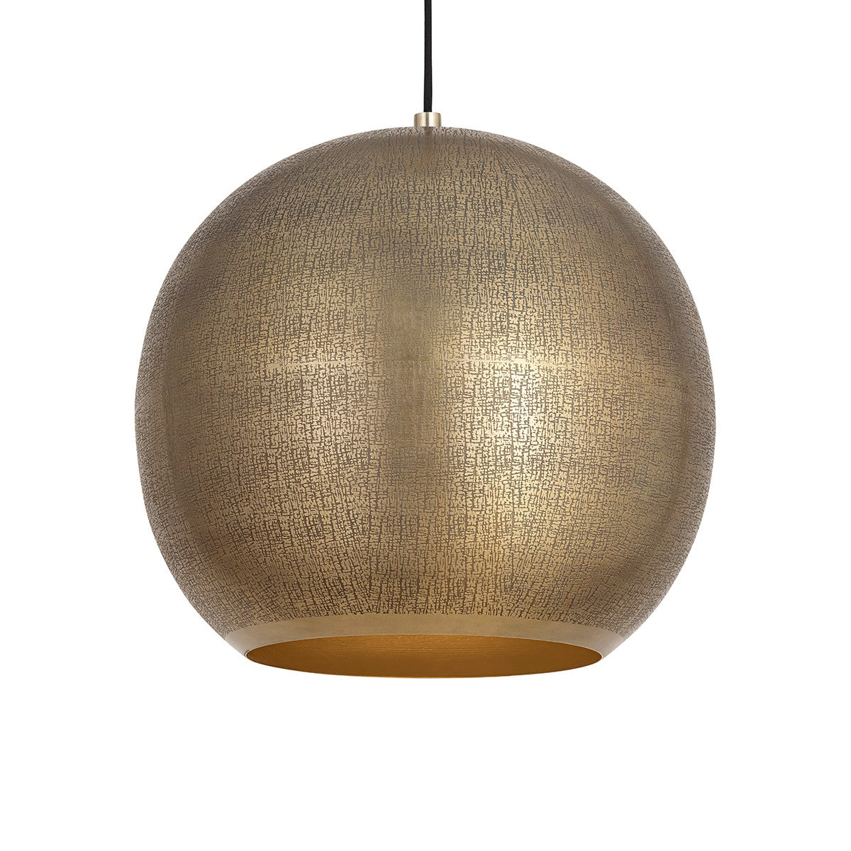 Éclairage Maxim 29133WBR Aurélia Suspension en laiton vieilli