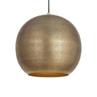 Éclairage Maxim 29133WBR Aurélia Suspension en laiton vieilli