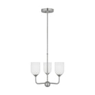 Generation Lighting Canada - GLC1073EN3/BS - Three Light Chandelier - Emile - Brushed Steel
