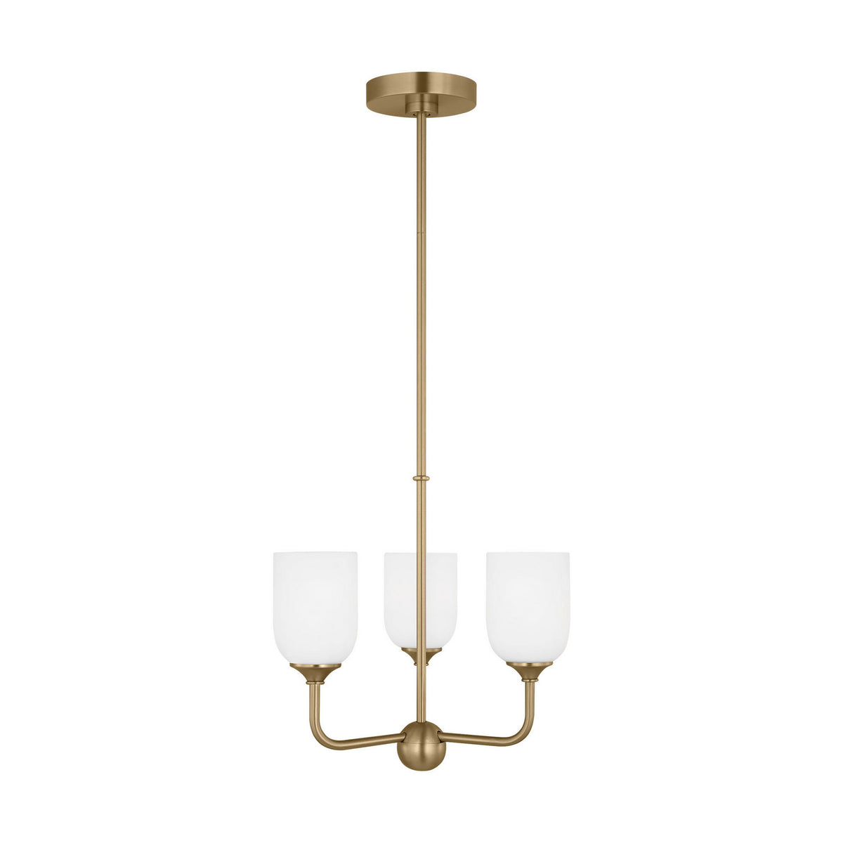 Generation Lighting Canada - GLC1073EN3/SB - Three Light Chandelier - Emile - Satin Bronze