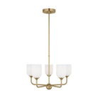 Generation Lighting Canada - GLC1085EN3/SB - Five Light Chandelier - Emile - Satin Bronze