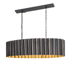Éclairage Maxim 39136GMGLD Allegra Linéaire Suspension couleur canon de fusil / or