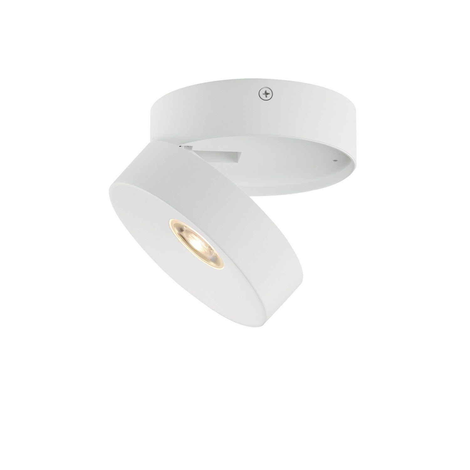 Éclairage Maxim 86243WT Swinger Plafonnier en blanc