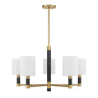 Savoy House - 1-4606-5-322 - Five Light Chandelier - Conrad - Warm Brass