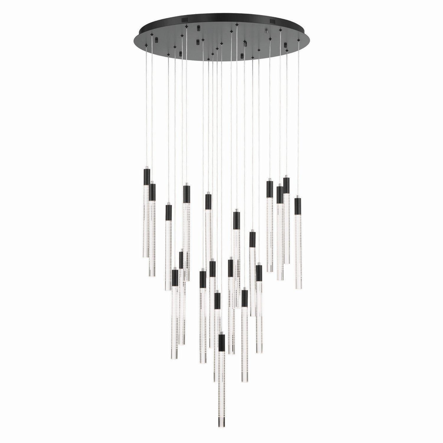 Artcraft Canada - AC12140BK - DEL Suspendu - Céline - Laiton