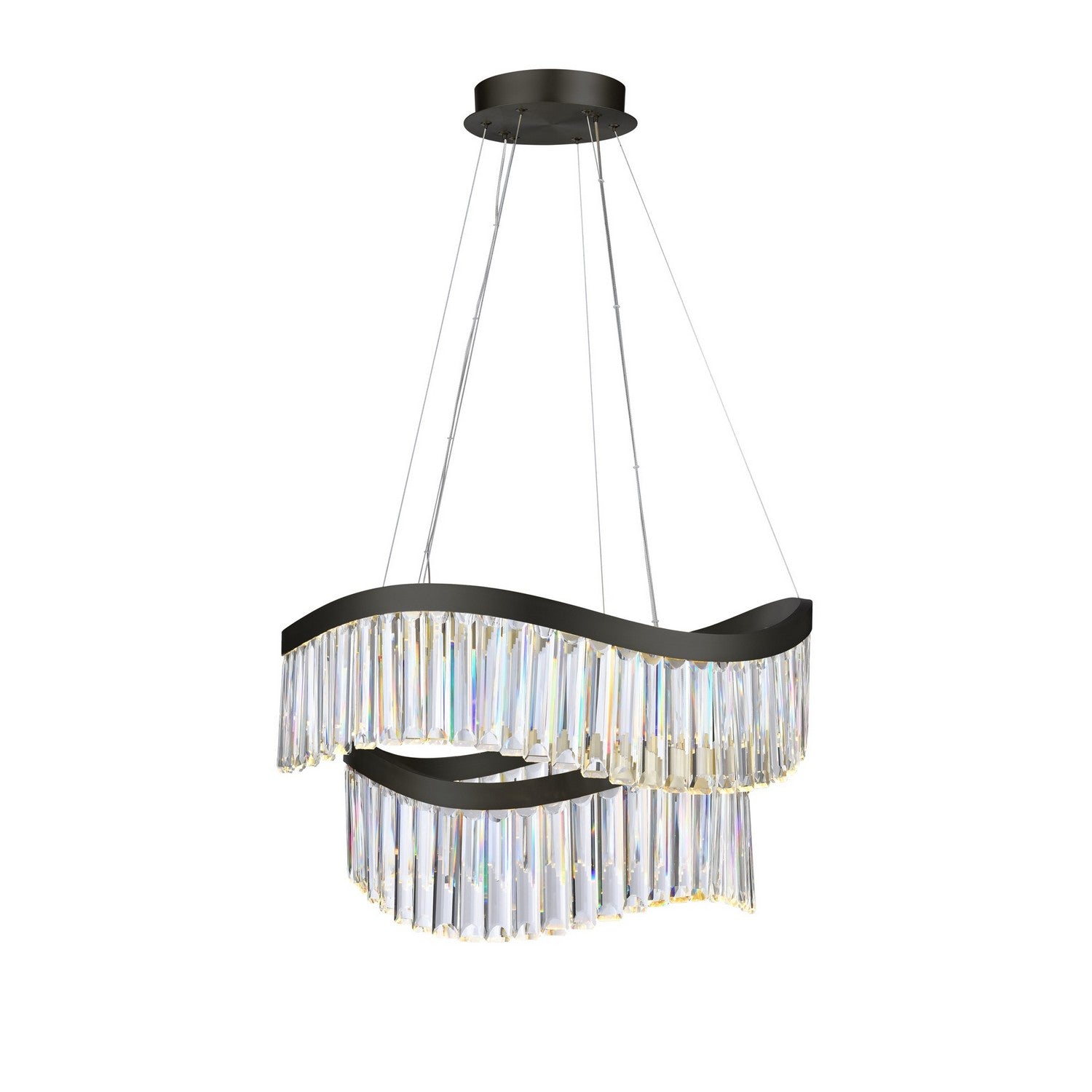 Artcraft Canada - AC12201BK - LED Chandelier - Jules - Black