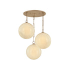 Troy Lighting Canada - F1826-PBR - Three Light Chandelier - Bramble - Patina Brass