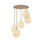 Troy Lighting Canada - F1836-PBR - Five Light Chandelier - Bramble - Patina Brass