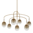 Troy Lighting Canada - F2559-PBR - Sept lampes Suspendu - Harvey - Laiton patiné