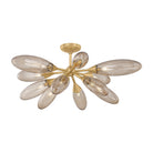 Corbett Lighting Canada - 497-12-VB - 12 Light Semi Flush Mount - Cordoba - Vintage Brass