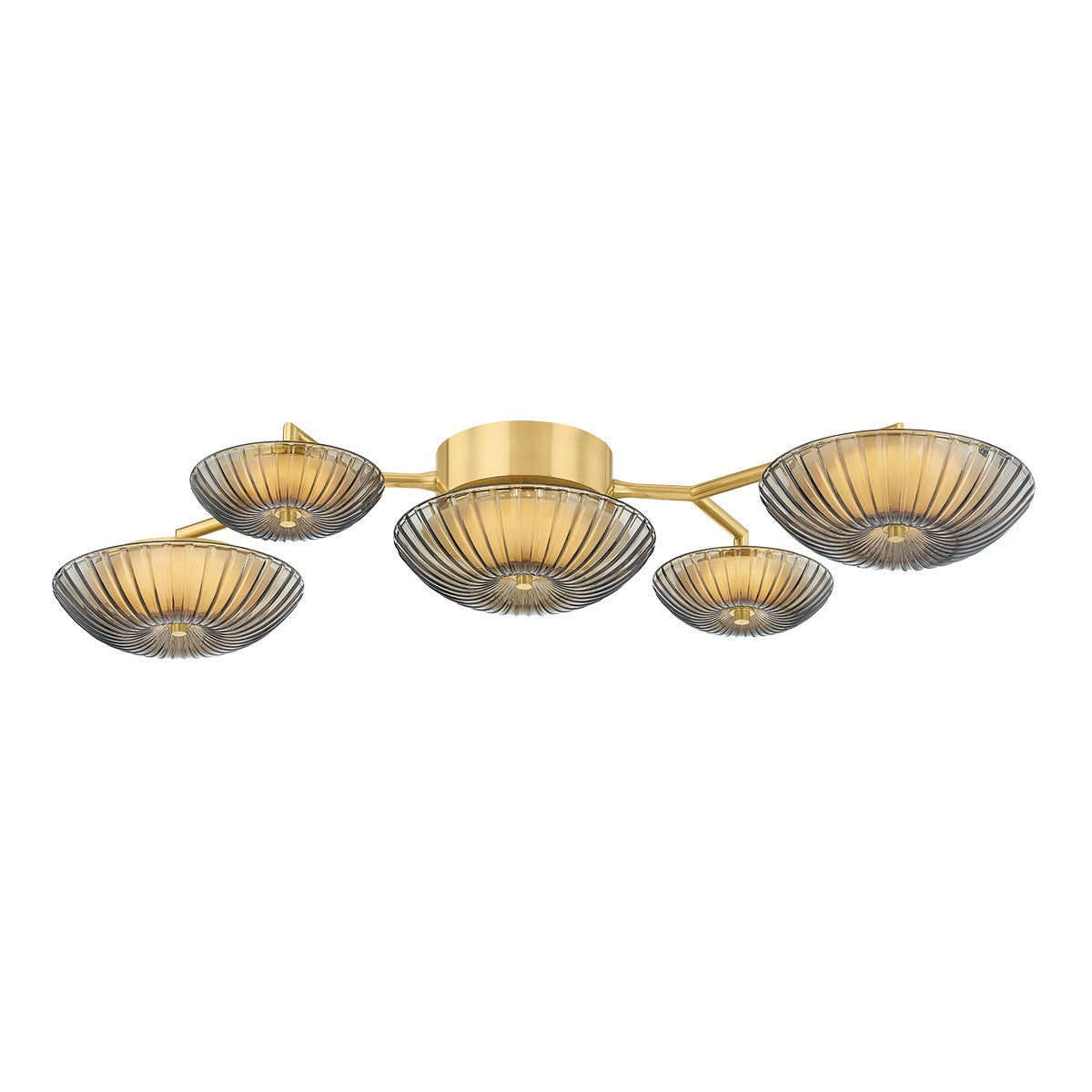 Corbett Lighting Canada - 512-05-VPB - DEL Murale - Birmingham - Laiton poli vintage
