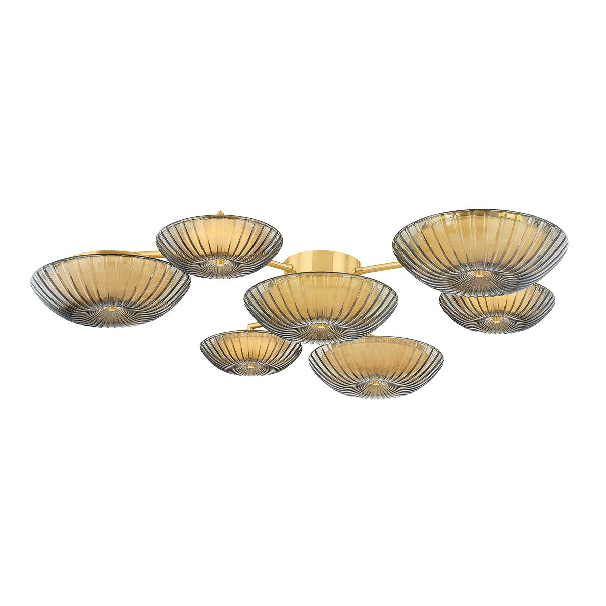 Corbett Lighting Canada - 512-52-VPB - DEL Plafonnier - Birmingham - Laiton poli vintage
