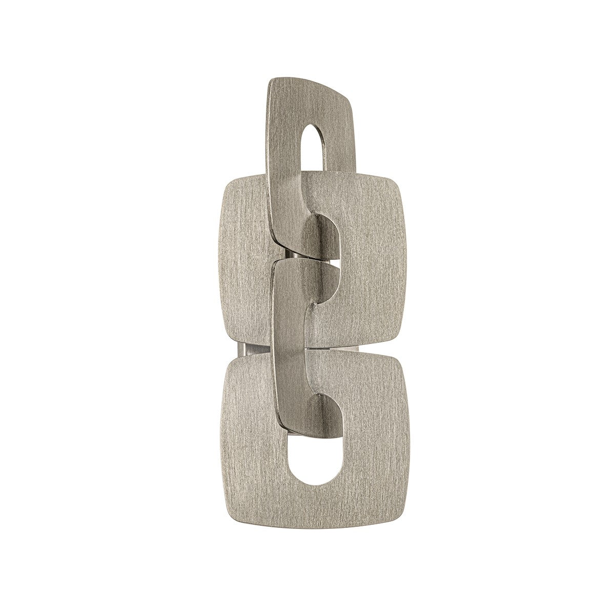 Corbett Lighting Canada - 514-02-SSL - Deux lampes Murale - Trentin - Feuille d'argent Stria