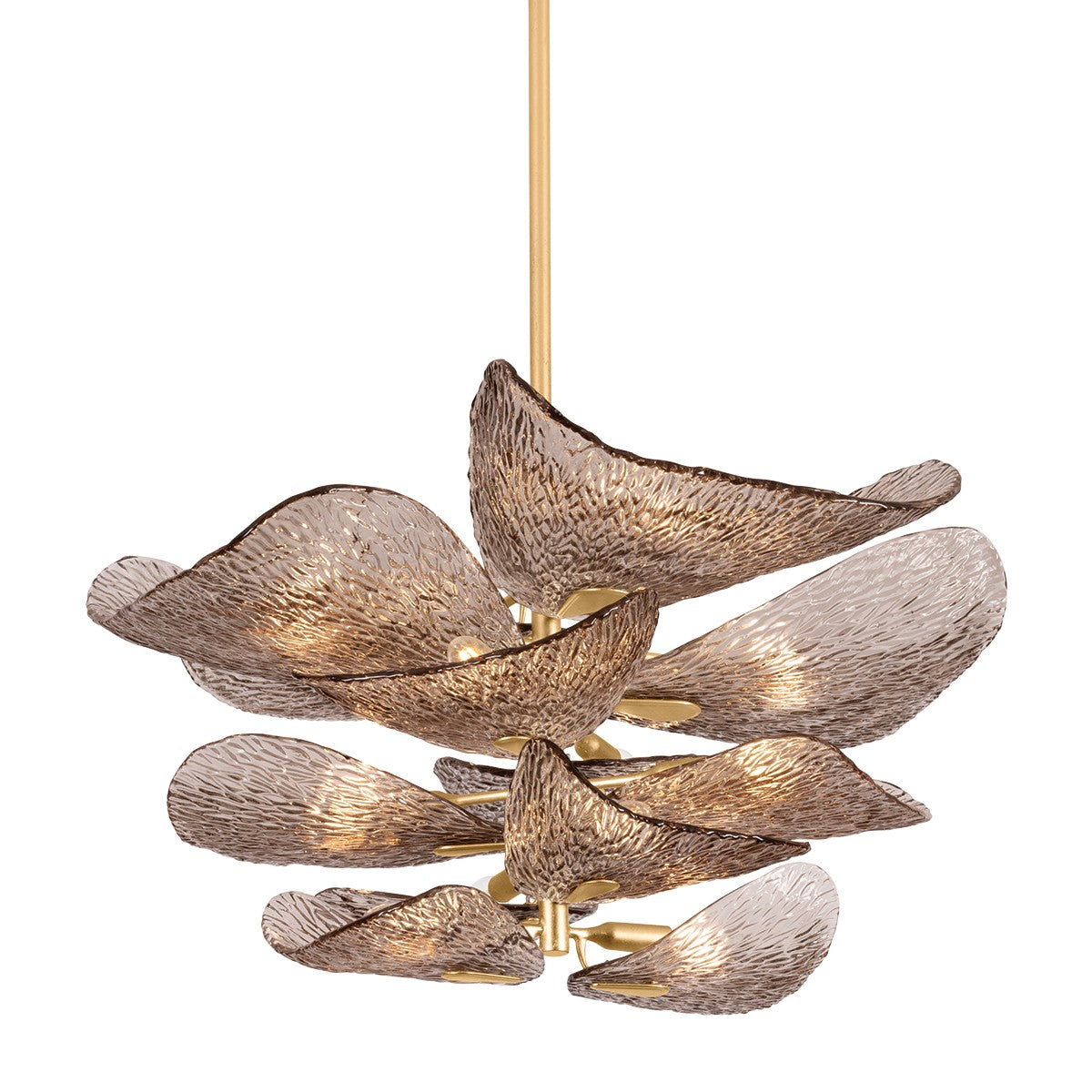 Corbett Lighting Canada - 515-35-VGL - 12 lampes Suspendu - Cardiff - Feuille d'or vintage
