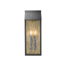 Artcraft Canada - AC8058BK - Deux lampes d'extérieur Murale - Pointe - Noir, Laiton